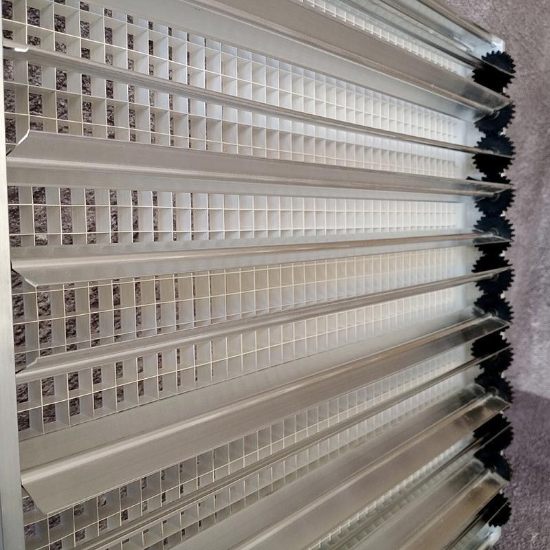 Ячеистая вентиляционная решетка ЯРАБ с блоком регулировки воздуха