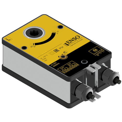 Электропривод ENSO LAB R-BLF24 для противопожарных клапанов с пружиной
