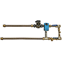 Узлы обвязки для водяных теплообменников ВДЛ-300A-52-1,6