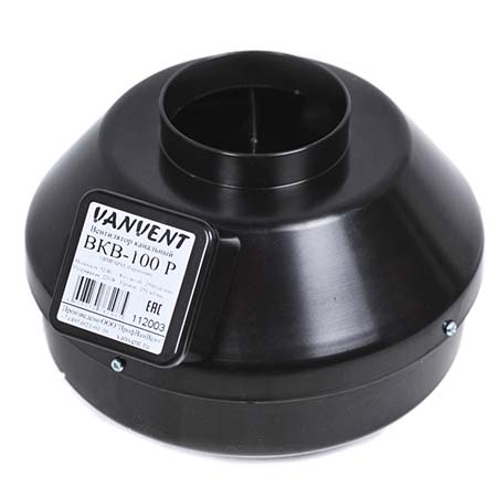 Вентилятор Ванвент ВКВ-200 PК канальный пластиковый для круглых воздуховодов (870 m³/h)