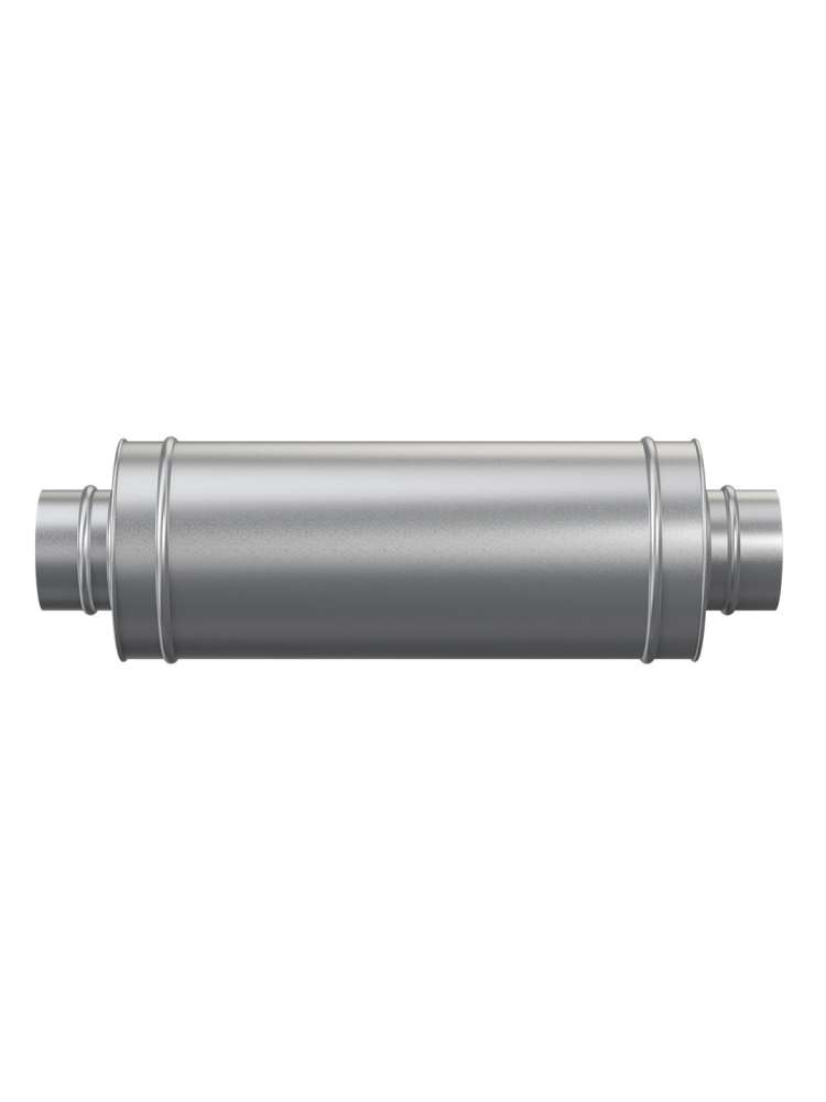 Шумоглушитель MDG D125 L0,6м оцинкованная сталь ERA PRO