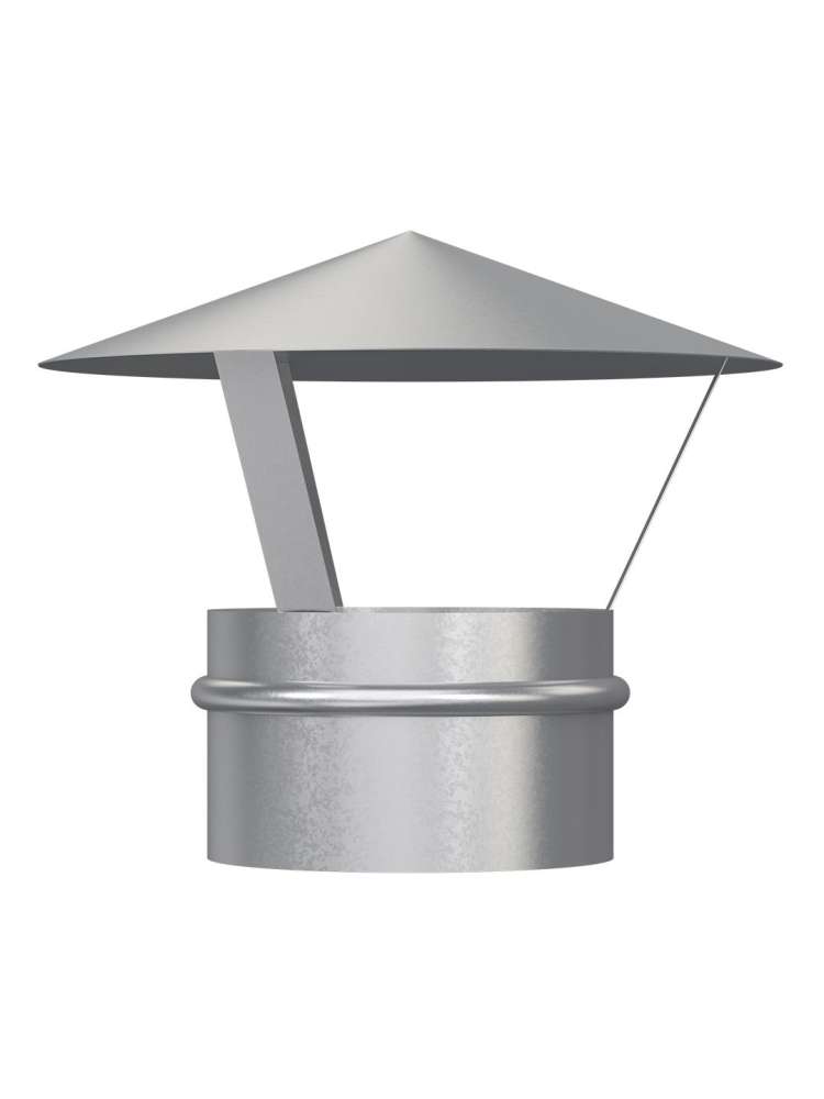 Зонт крышный RUG D125 оцинкованная сталь ERA PRO