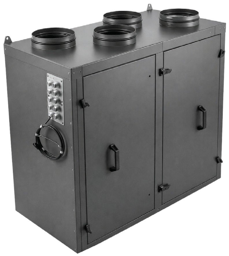 Приточно-вытяжная установка с роторным рекуператором RWN-RR-2000(30m)-ЕС-НЕ11-Compact(N)