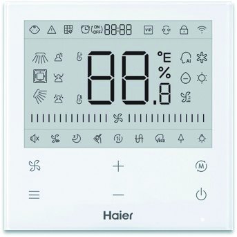 Кассетная сплит-система Haier Super Match AB35S2SA1FA / 1U35S2SM4FA с панелью P1B-1028IB