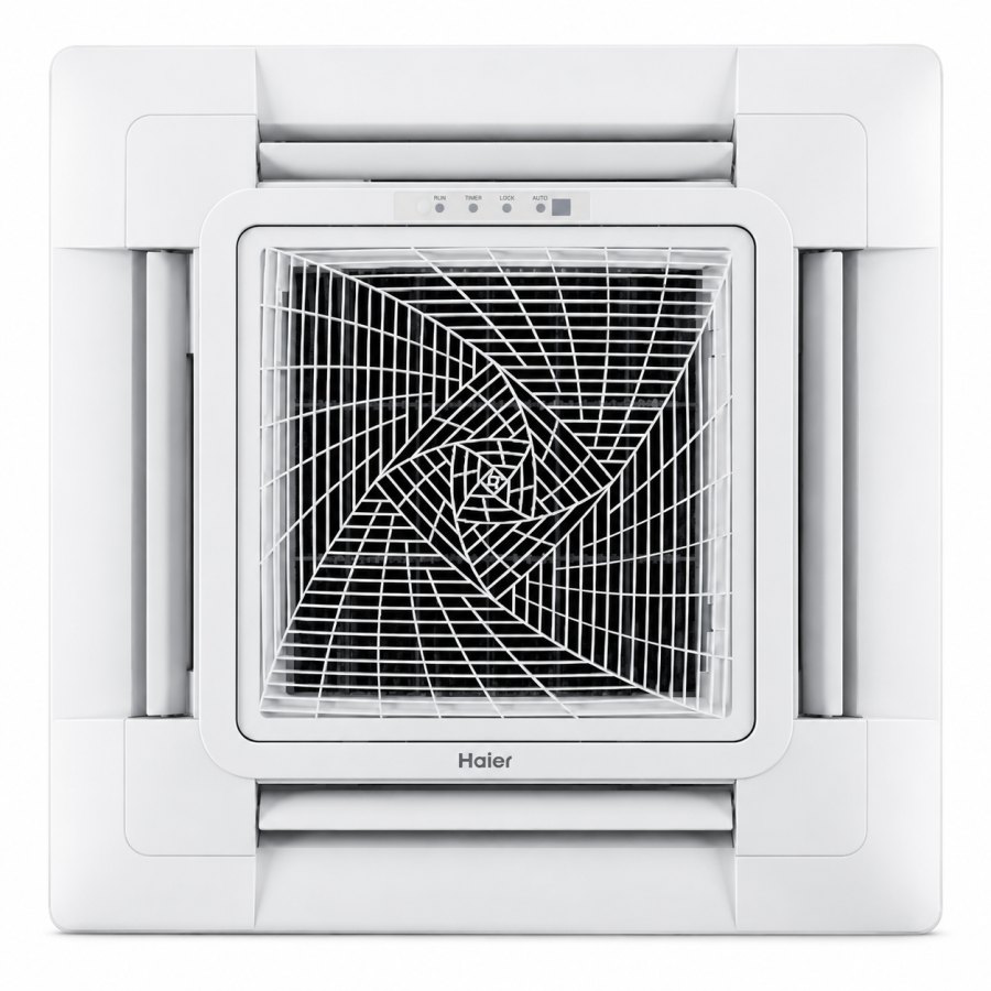 Кассетная сплит-система Haier Super Match AB50S2SC2FA / 1U50S2SJ3FA с панелью PB-620KB Кассетная сплит-система Haier Super Match AB50S2SC2FA / 1U50S2SJ3FA с панелью PB-620KB