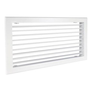 Настенная однорядная решётка ZILON 1 WA 500*100