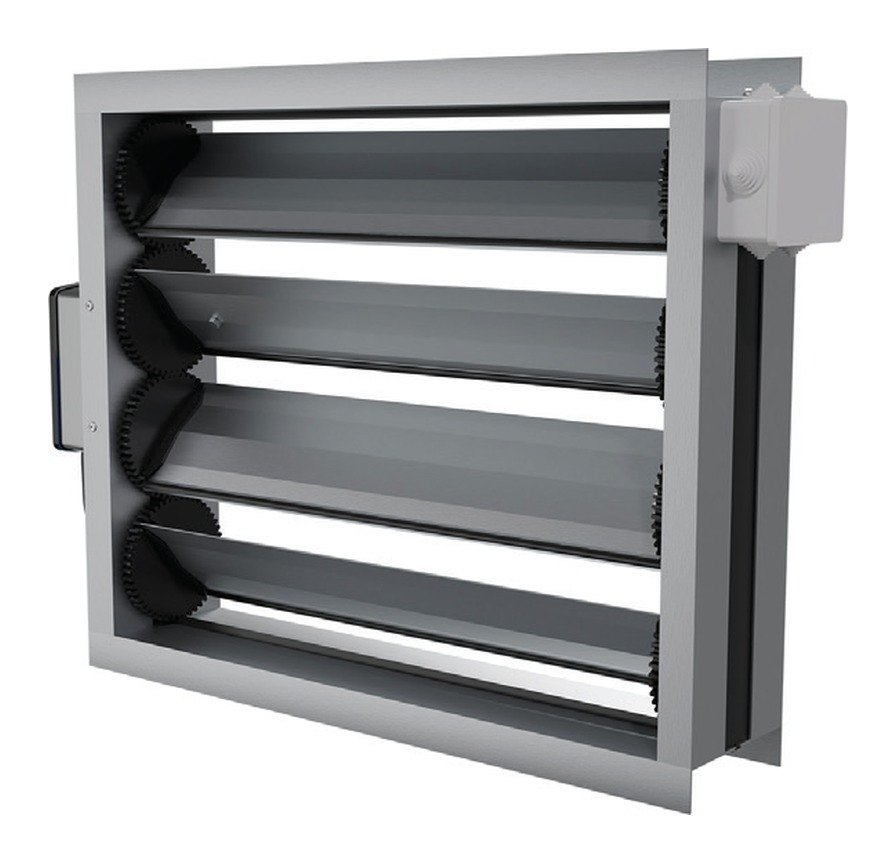 Воздушный клапан с электроподогревом ВКп 350×200 Воздушный клапан с электроподогревом ВКп 350×200